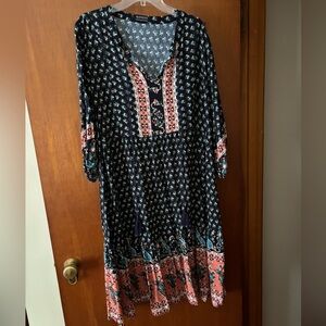 BloomChic Floral Patterned Dress